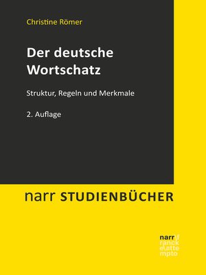 cover image of Der deutsche Wortschatz